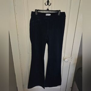 Cello Dark Blue Flared Pants Size XL, fits Like Size 14.